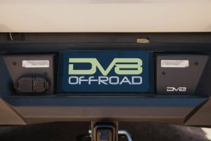 Toyota Tundra Rear Bumper - DV8 Offroad - Spec Series, Mid-Width, Steel - Black - `22-`26